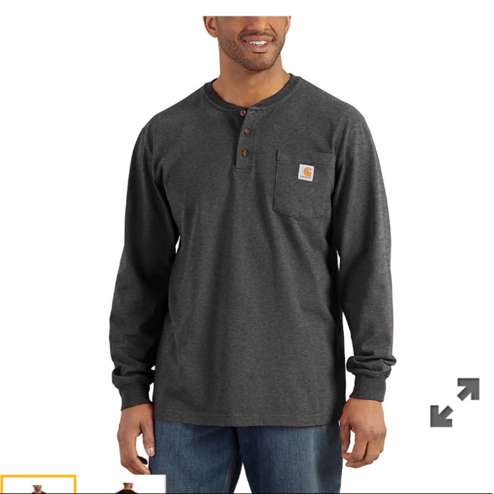 Carhartt Men’s 3XL Henley T-Shirt